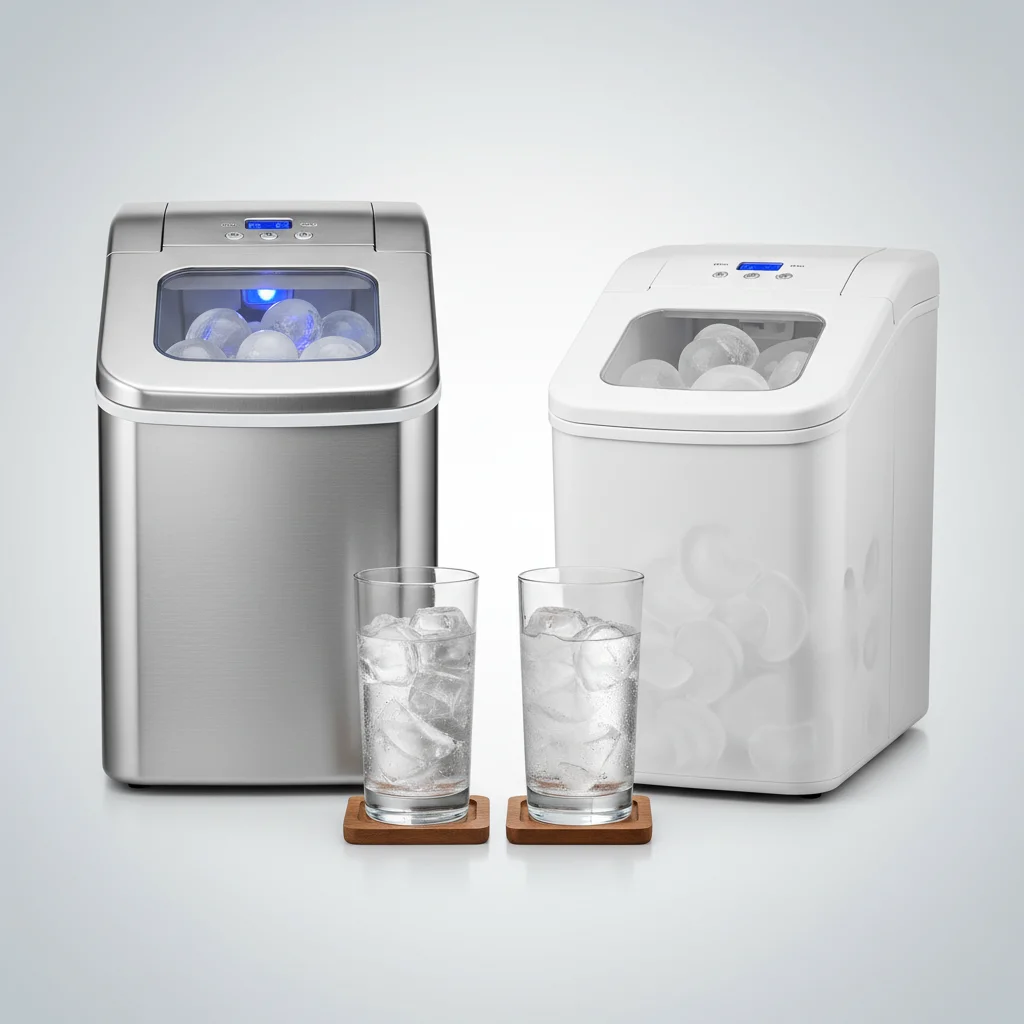 clear ice maker vs standard