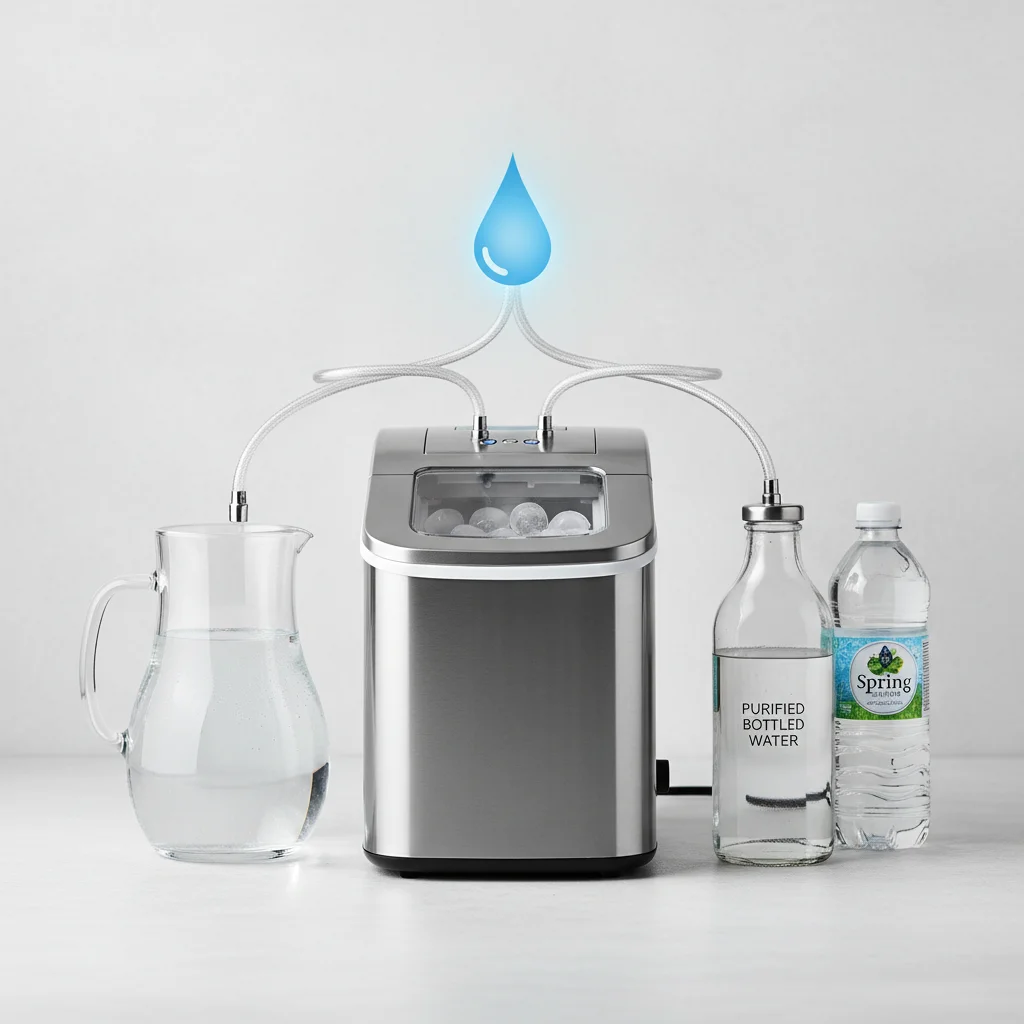 Ice Maker Water Source: Tap, Filtered, or Bottled?